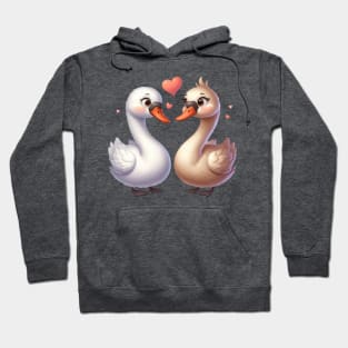 Pair of Swans Hoodie